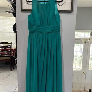 Teal Long Dress